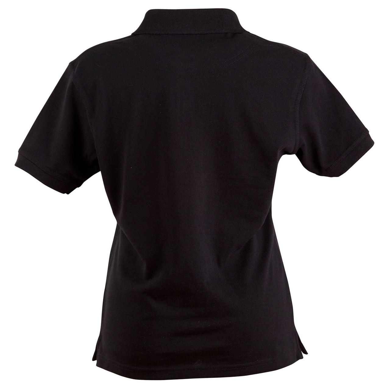 Ladies Delux Plain Short Sleeve Polo Shirt | Shop Blank Clothing