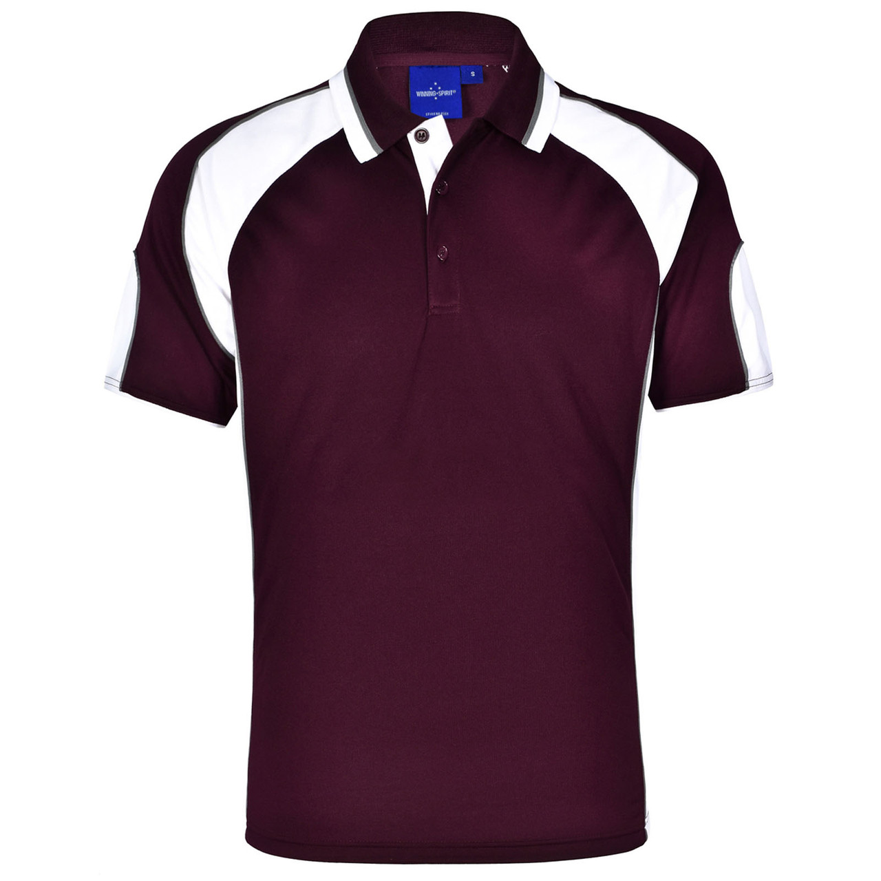 Mens CoolDry Contrast Short Sleeve Polo | Sleeve Panels