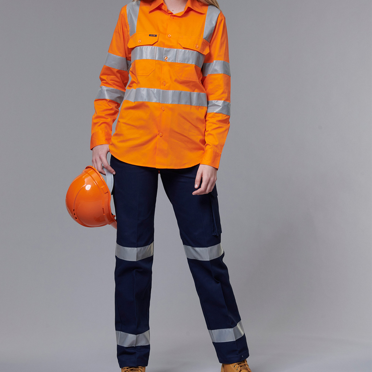 Ladies Heavy Cotton Cargo Pants 