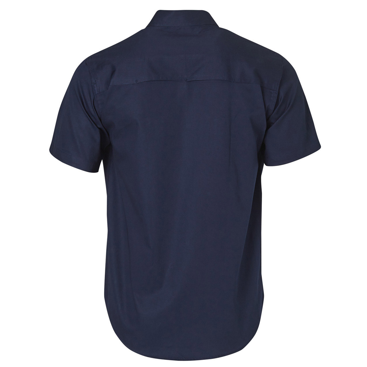 Mens Cool-Breeze Cotton Short Sleeve Work Shirt | Shop Workwear Online