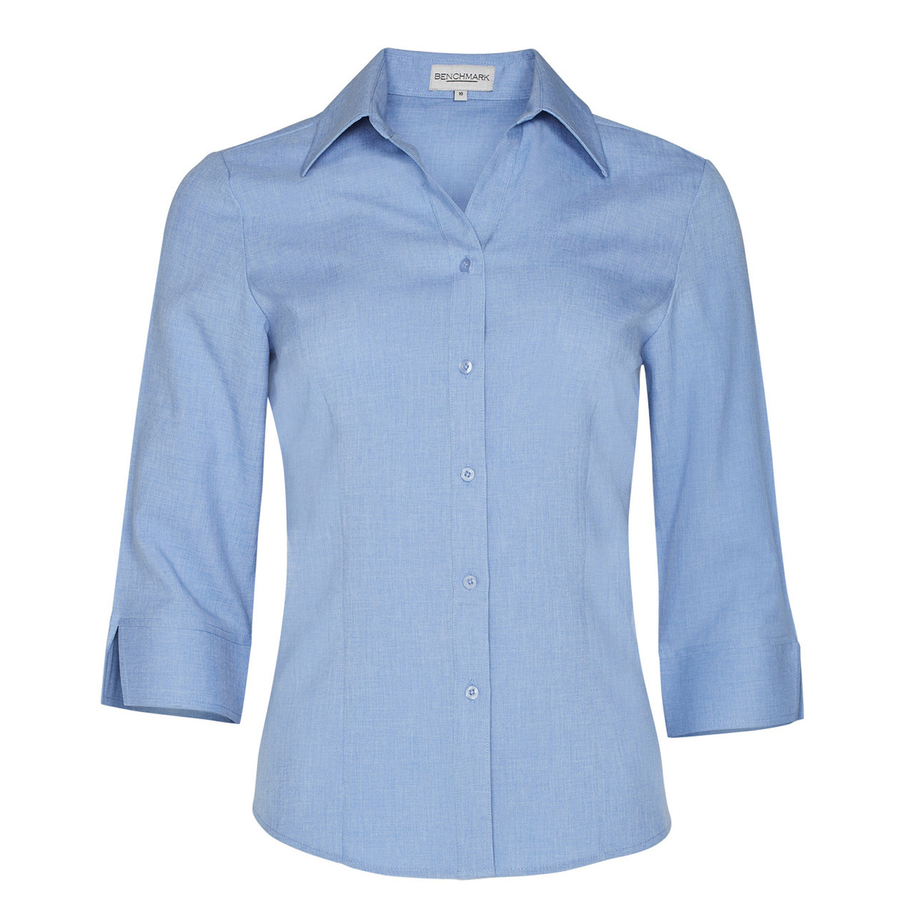 Ladies CoolDry 3/4 Sleeve Shirt | Size Inclusive | Shop Business Wear