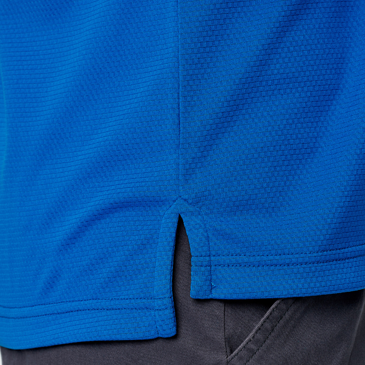 Mens Bamboo Textured Short Sleeve Polo Shirt | Bulk Buy Plain Clothing ...