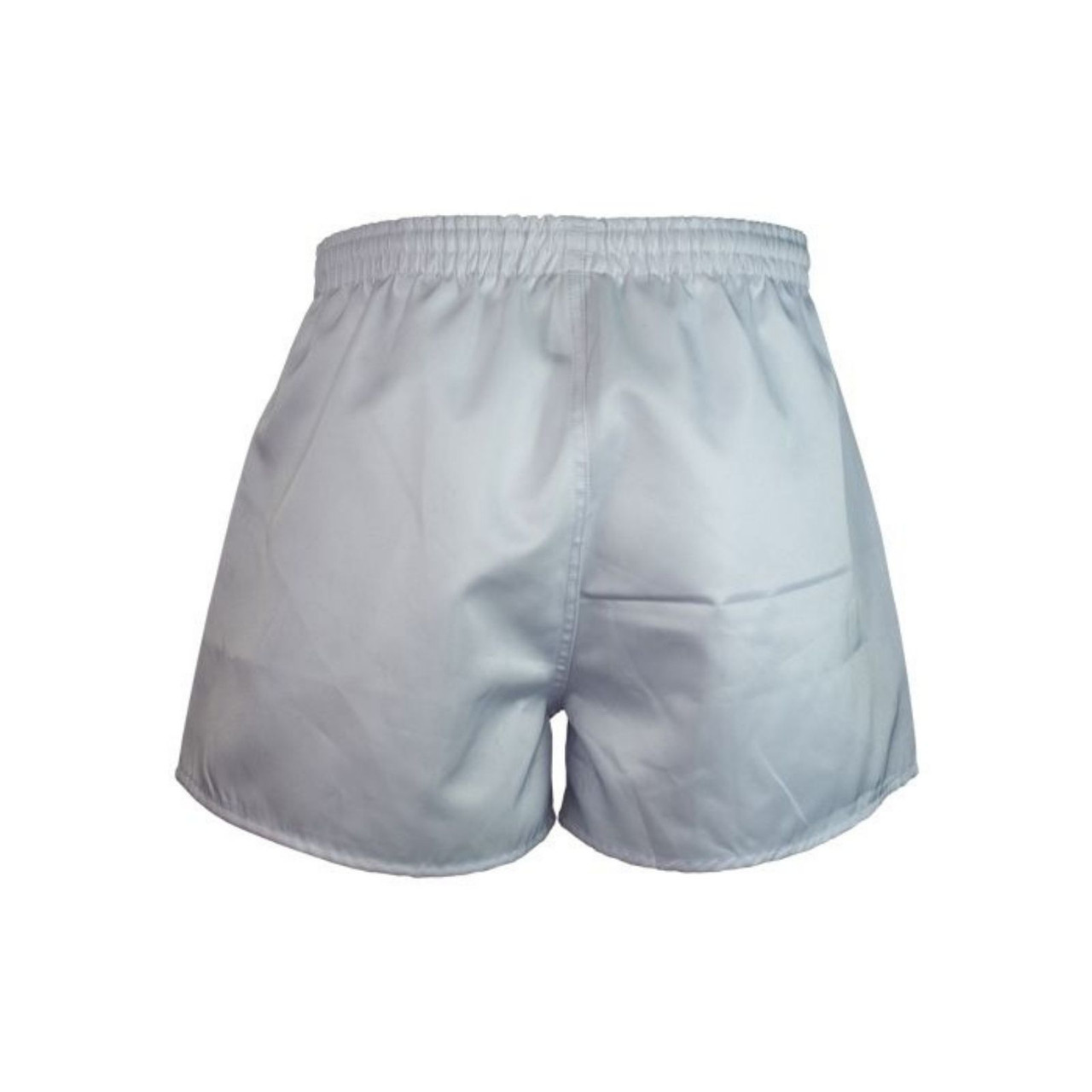 Mens Plain Poly Rugby Shorts - Blank 