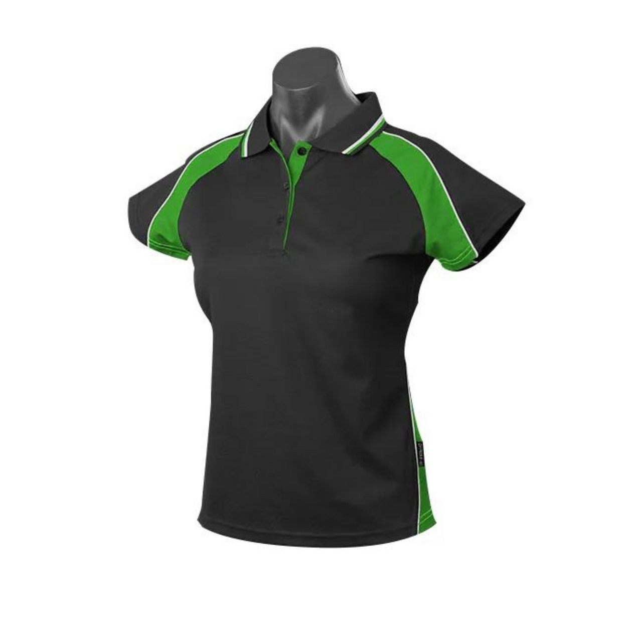 Shop Womens Tri Colour DriWear Polo Shirt | Active Sports Wear Online