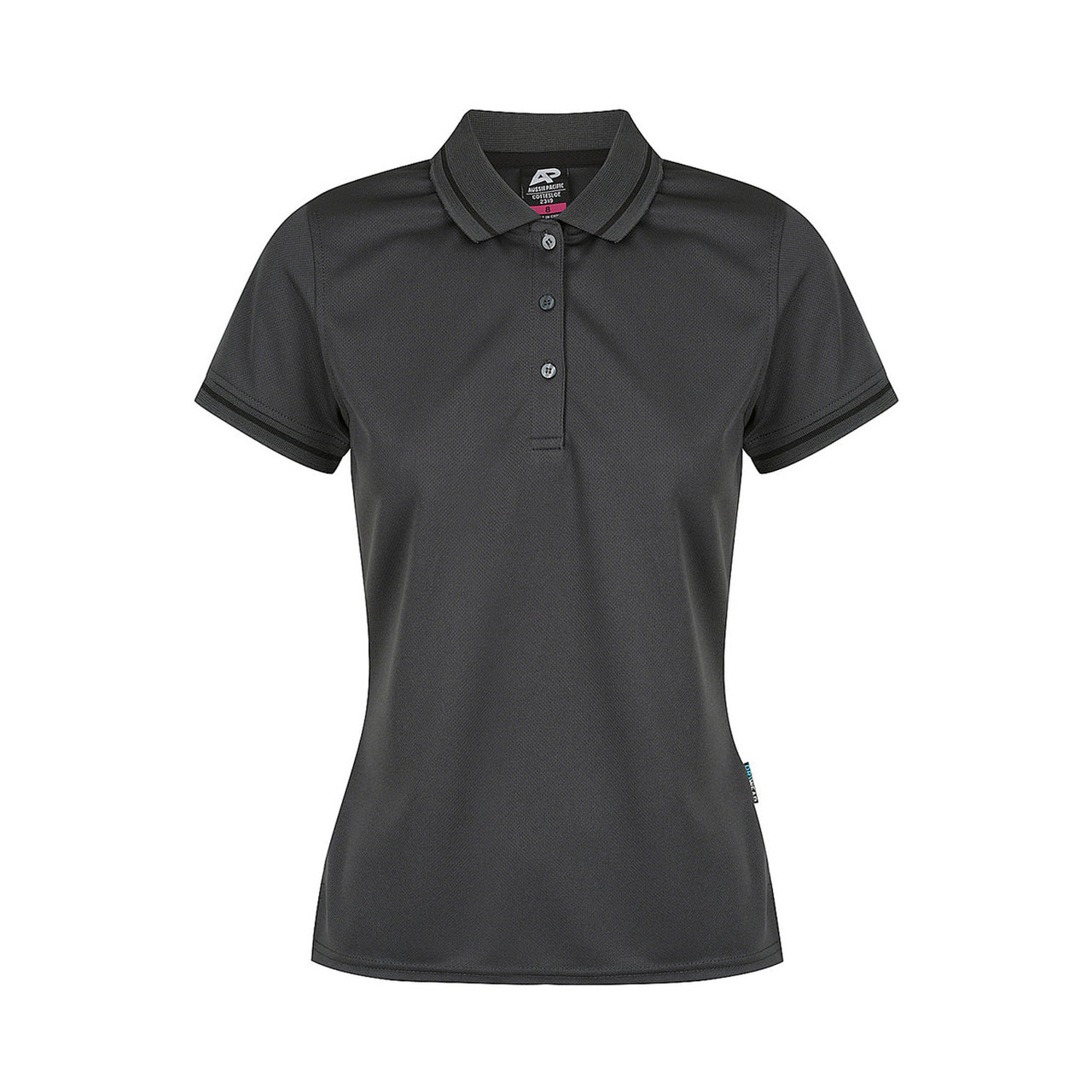 Womens Contrast Polo