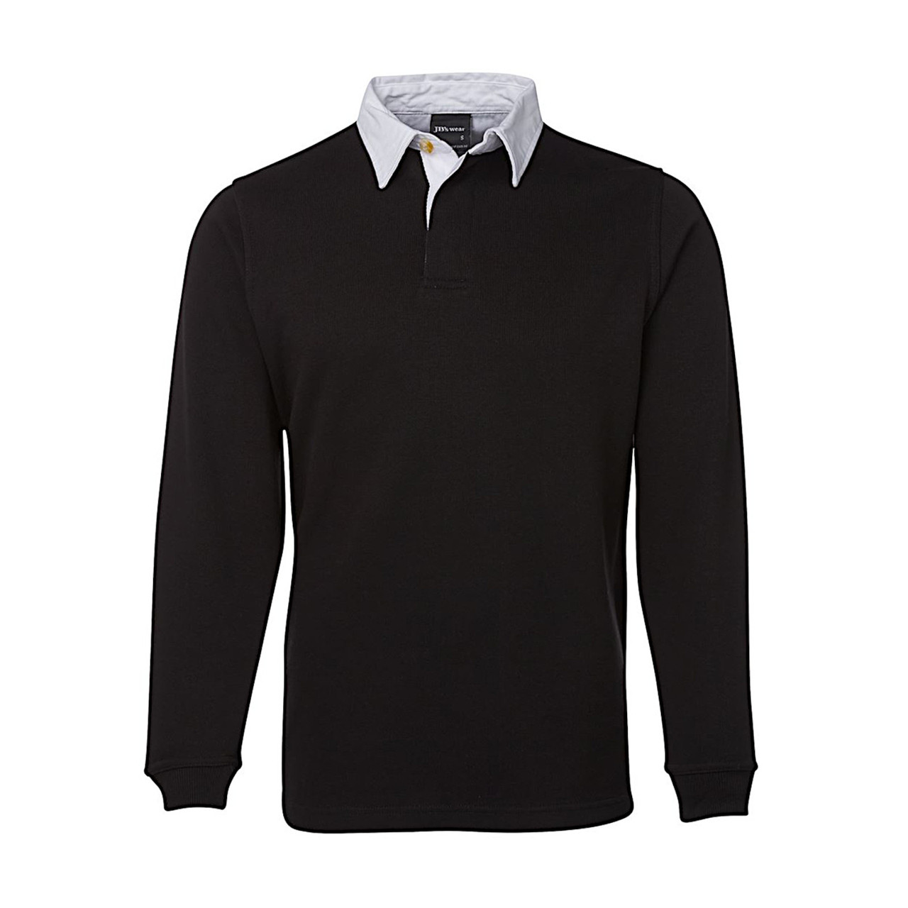 Shop Classic Plain Poly/Cotton Rugby Shirt | Buy Blank Clothing Online