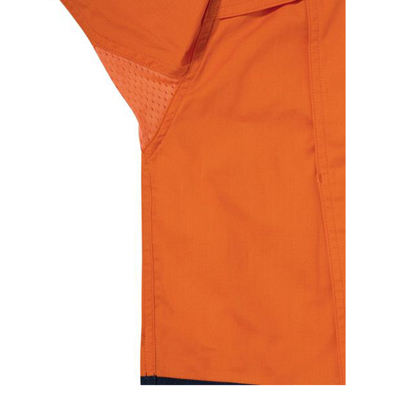 Contrast Ripstop Bisley Mens Airflow Ripstop Hi Vis Contrast Shirt | Shop Workwear Online