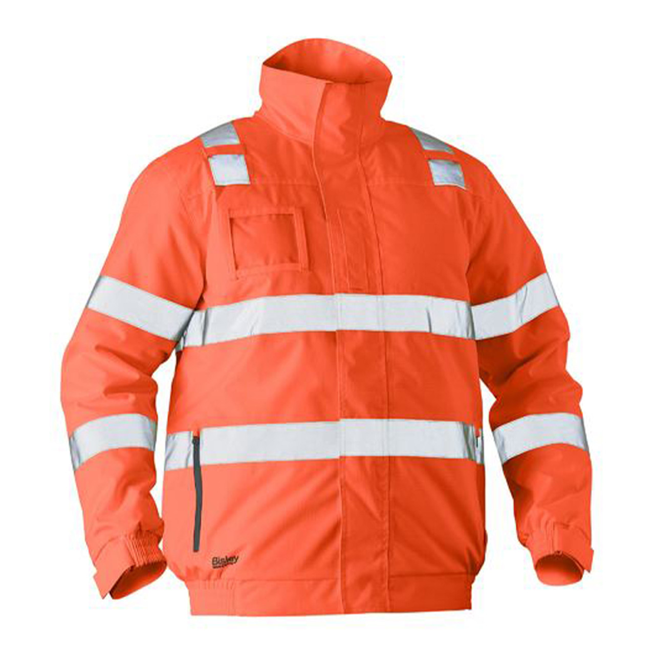 Taped Hi Vis Wet Weather Bomber Jacket main image 0