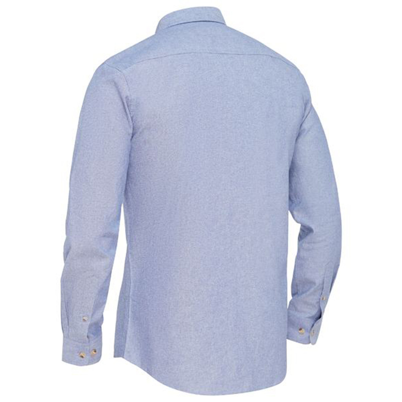 APC Long Sleeve Chambray Shirt, Men's M Size cotton blue type Vintage Second Hand