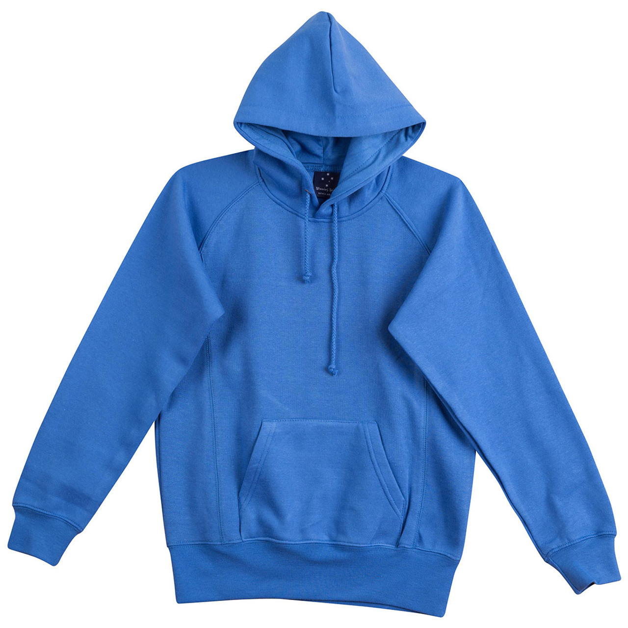 HOODIES | plain womens cotton-rich hoody jumper | blank clothing wholesale