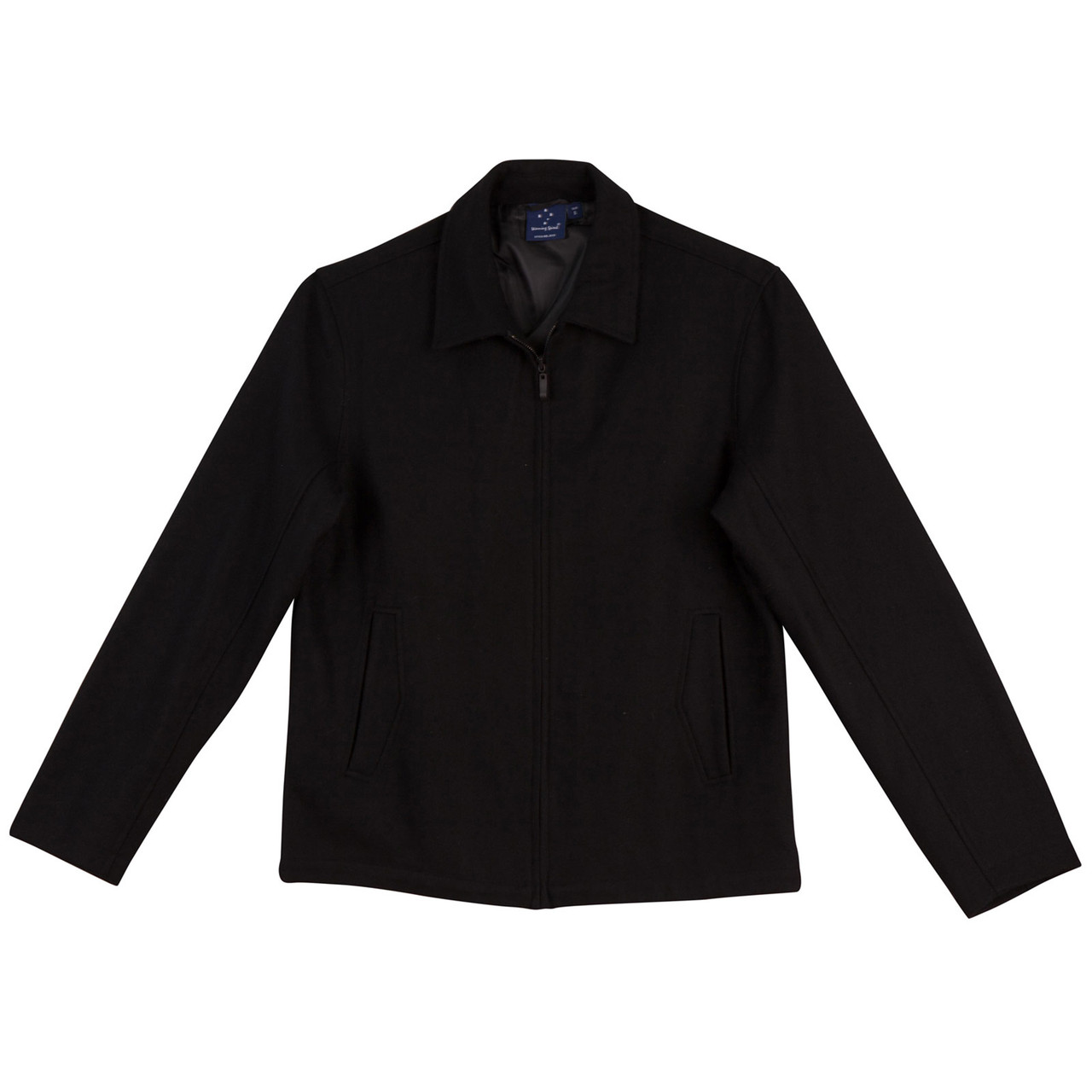 PYMBLE men's lined wool blend jackets buy online wholesale plain jackets