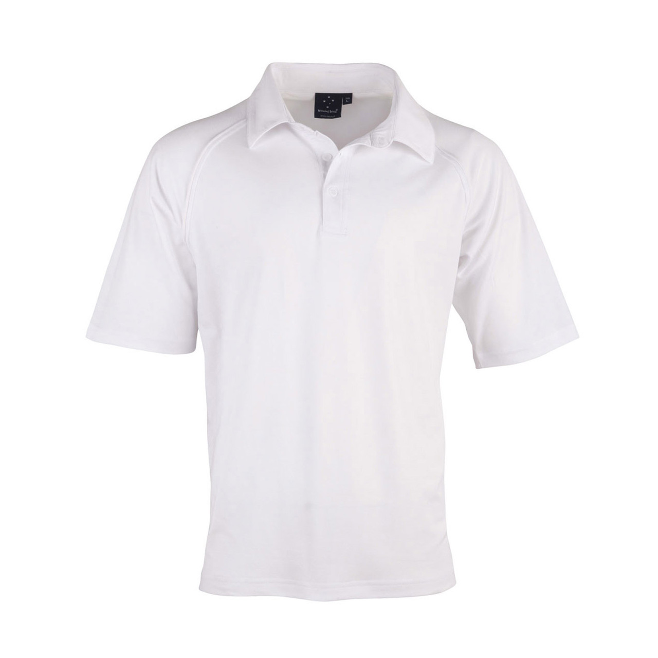 Shop Plain Cricket Polo Shirts | TrueDry Mesh Knit Short Sleeve Uniform