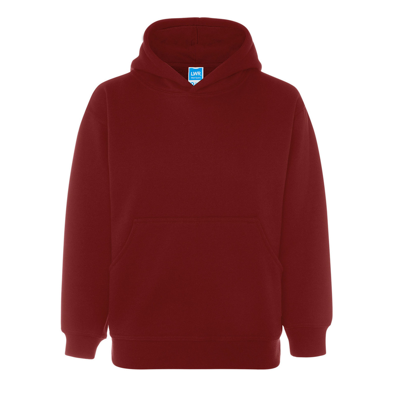 Hoodie jumper maroon Clearance