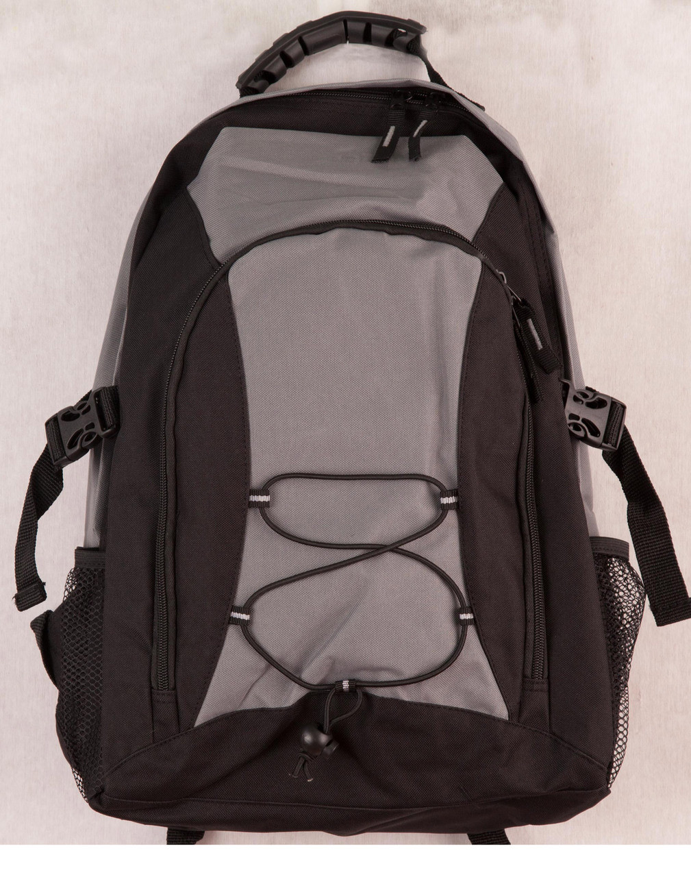Padded backpack with bungee cord wholesale plain bags & backpacks