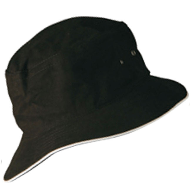 blank contrast soft bucket hat | plain 