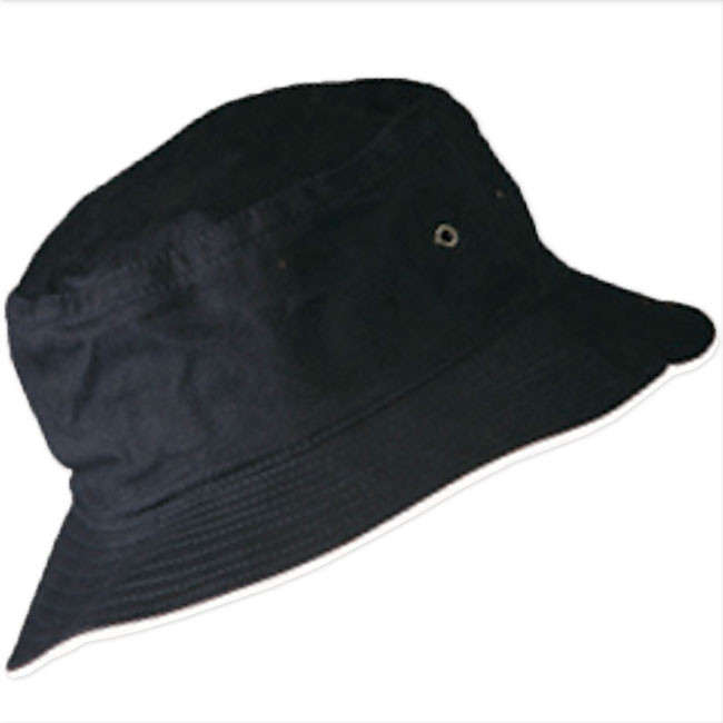 blank contrast soft bucket hat | plain 