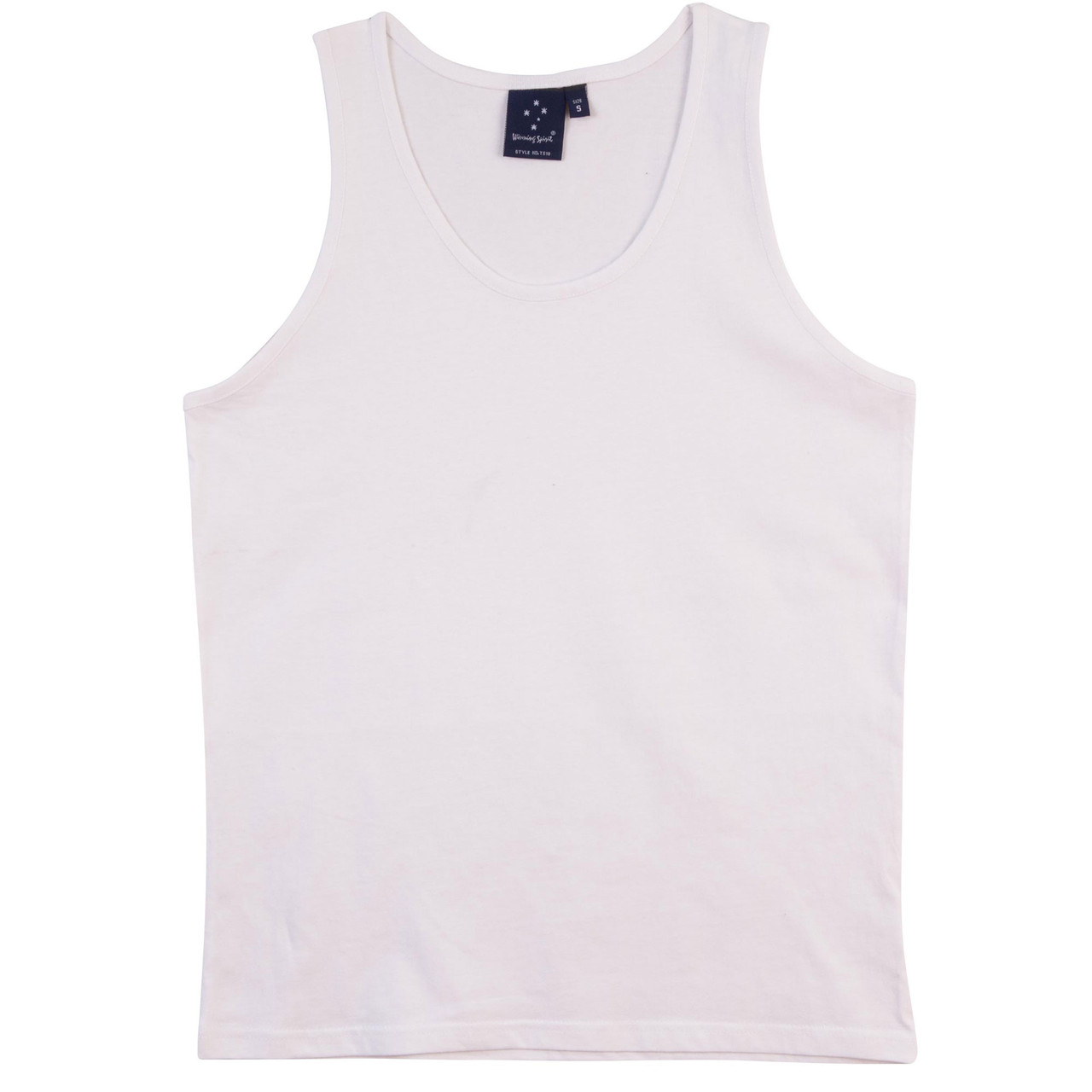 Shop mens singlet tank top | 100% cotton | blankclothing australia