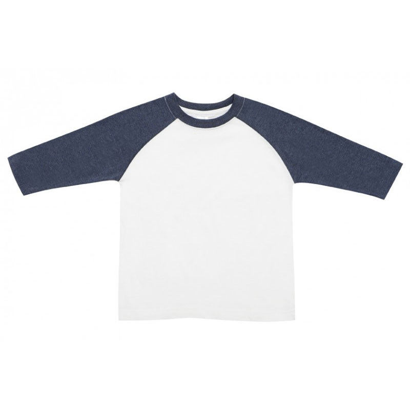 Kids Baseball TShirts 3/4 Sleeves Shop Childrens Blank Clothing