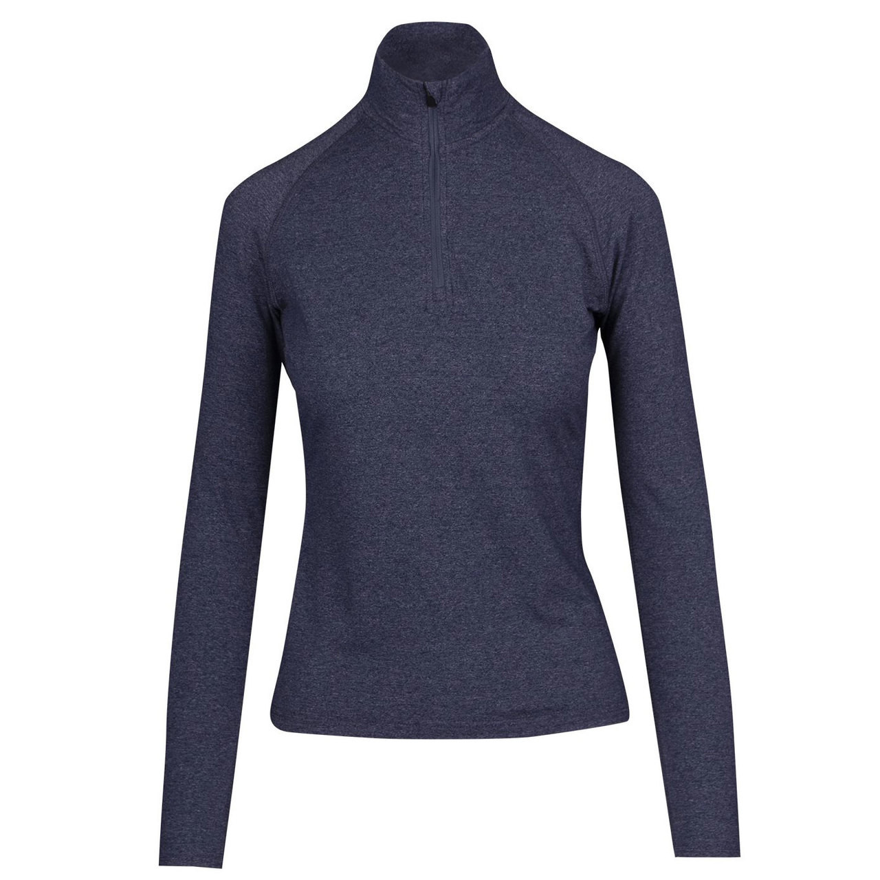 Shop Ladies Half Zip High Neck Top | Buy Plain Active Sporty Clothing ...