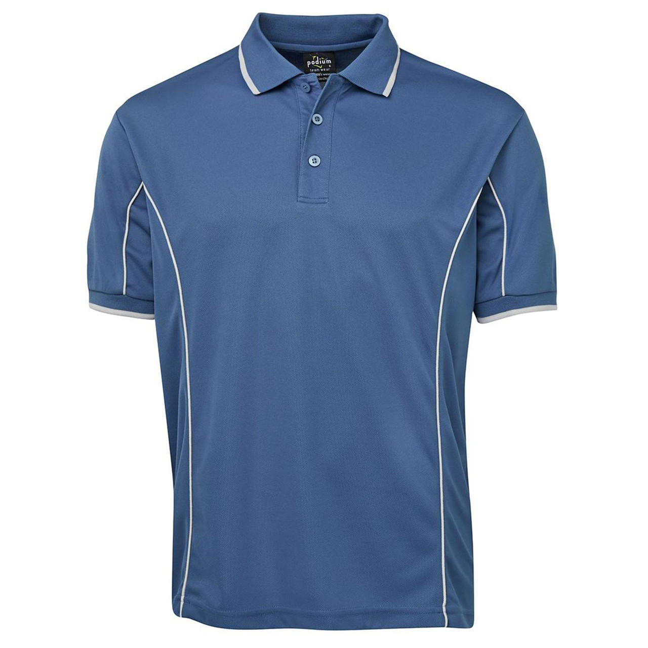 mens blue polo shirt