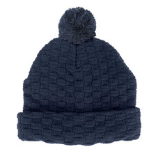 Plain Navy | Bulk Buy Pom Pom Beanies Online