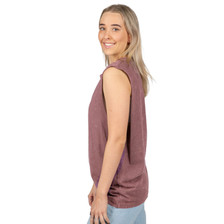 Bulk Buy Wholesale Womens Plain Stone Washed Cotton Tank