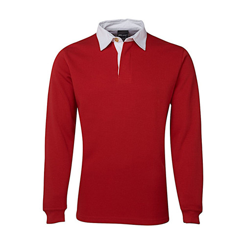 Shop Classic Plain Poly/Cotton Rugby Shirt Buy Blank Clothing Online