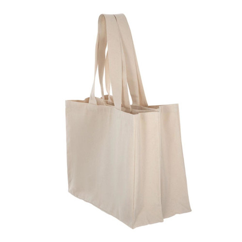 Buy Organic cotton large canvas fashion natural tote bag online Australia