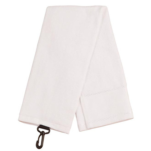 PAR plain golf towel with hook buy bulk plain golf towels