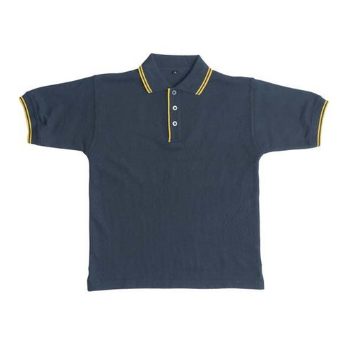 contrast pique polo | kids clothing | wholesale children blank polo shirts