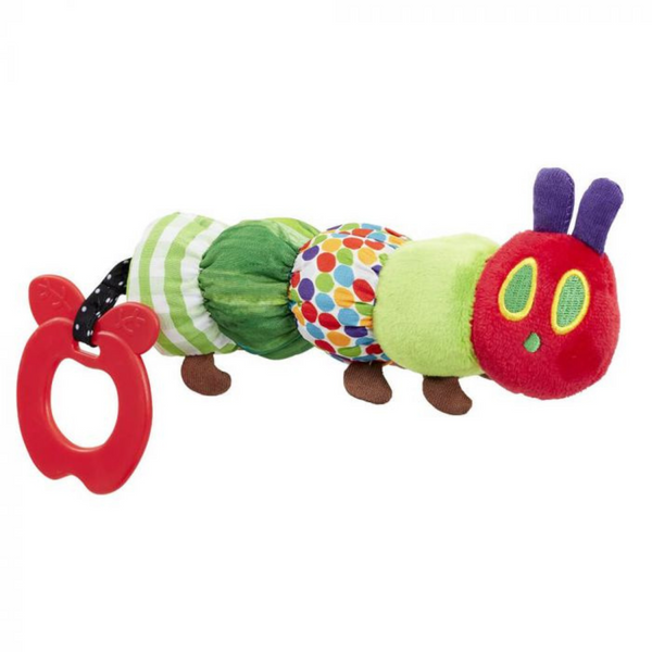 HUNGRY CATERPILLAR Rattle Teether Toy JA-KP55122 Blank Clothing