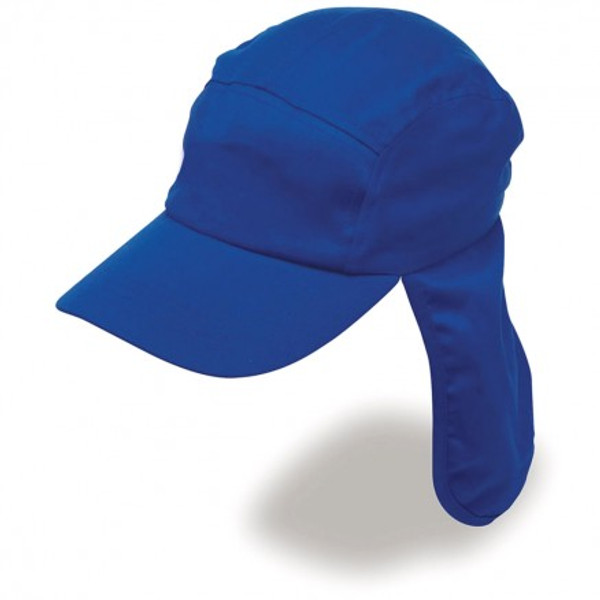 MURPHY | poly viscose legionnaire cap - Royal