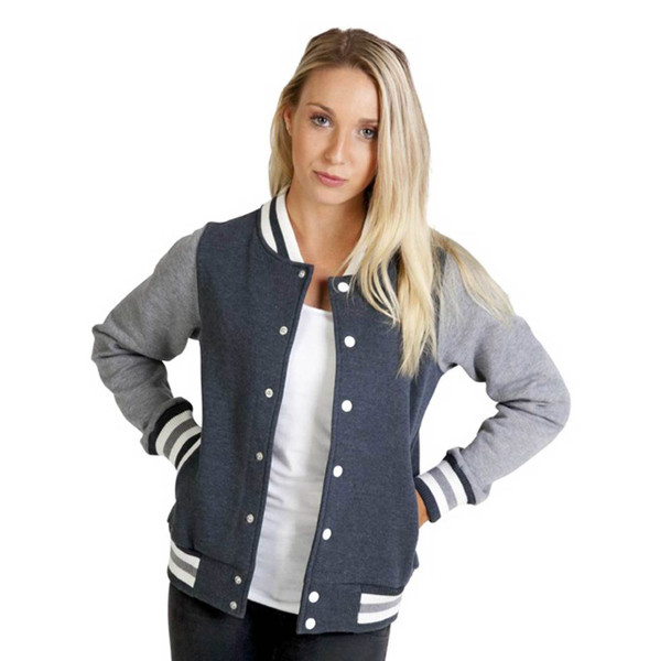 Plain Ladies & Kids Varsity Jacket 