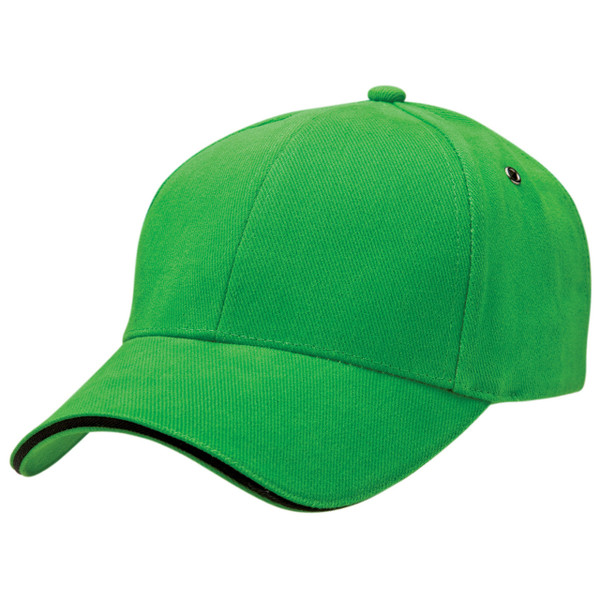 THEO | Sandwich Peak Baseball Cap | Lime.Black