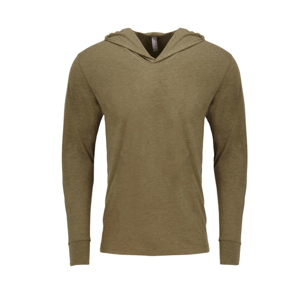 Plain Unisex Hoody Tshirt | Vintage Military Green