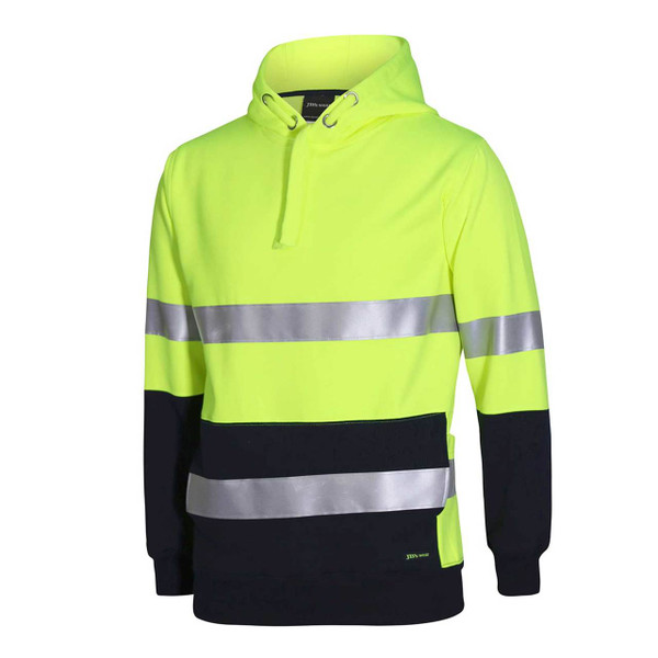 Hi Vis Heavy Weight Fleecy Hoodie (3M Tape)