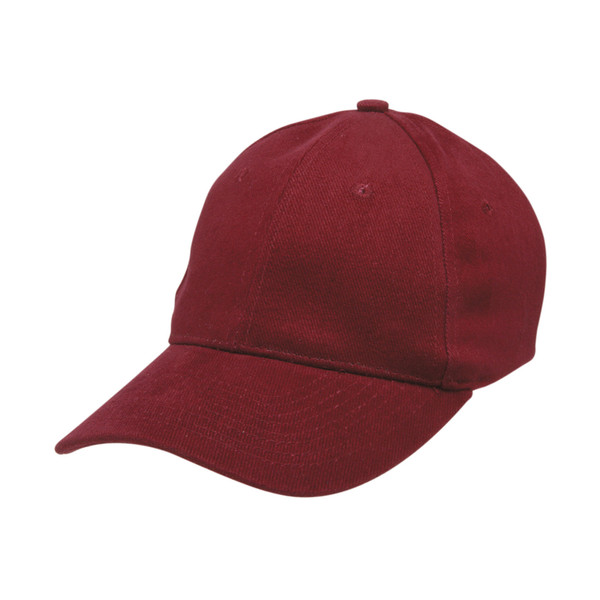 Maroon | Bulk Buy Plain Cotton Baseball Cap