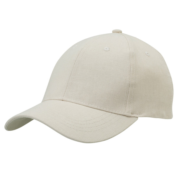 Natural | Bulk Discount Plain Hemp/Cotton Baseball Cap