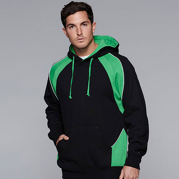 Shop Plus Size Friendly Mens Contrast Poly Cotton Hoodie Jumper