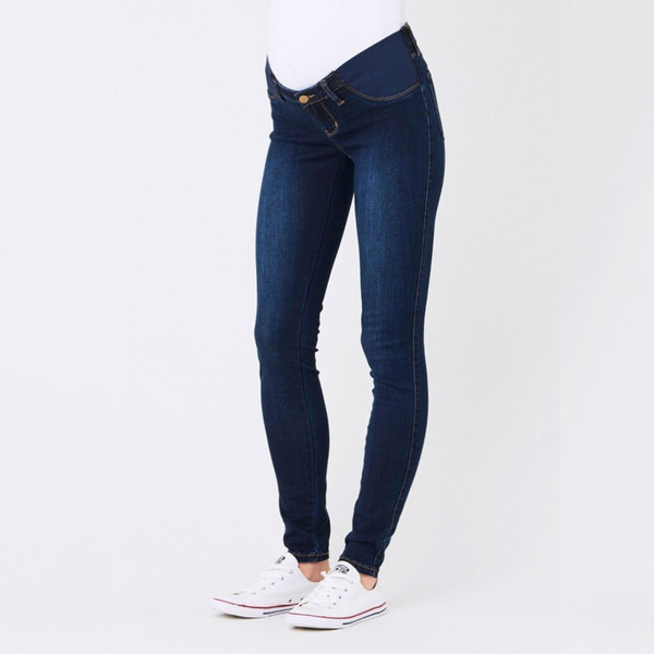 Ripe Maternity Isla Ankle Grazer Denim Jeggings - Indigo