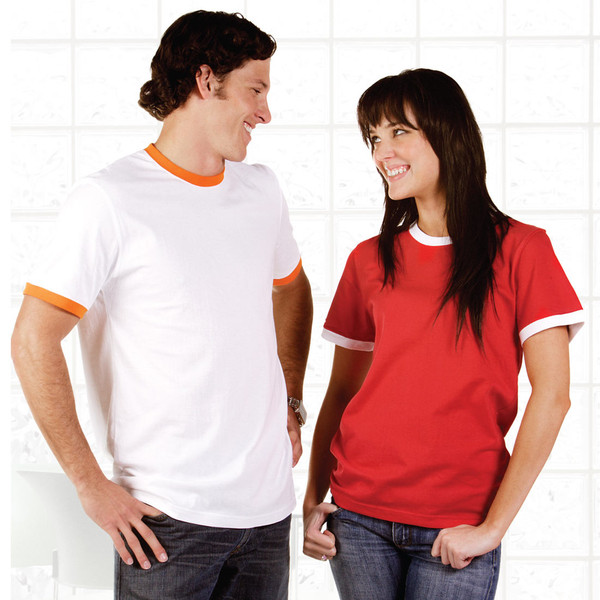 DYLAN | Slim Fit Cotton T-Shirt | two tone