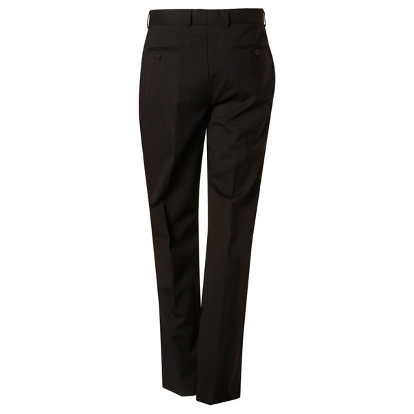 Shop Plain Mens Wool Blend Stretch Corporate Pants Online
