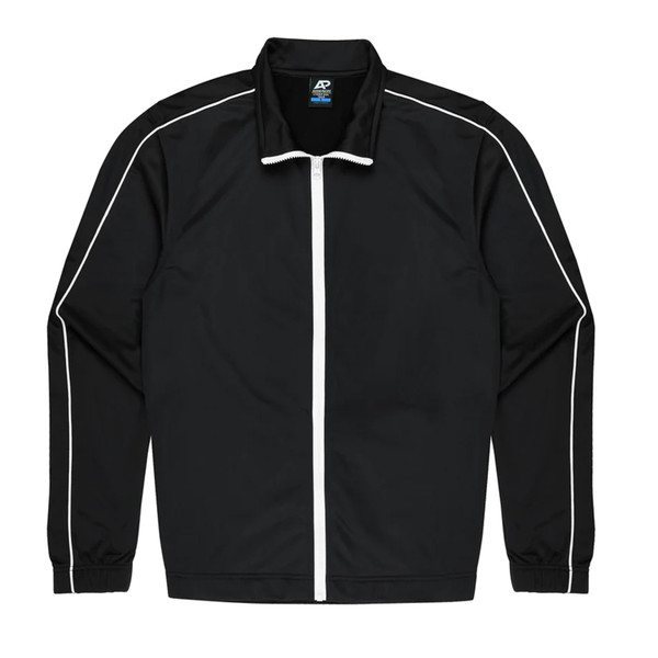 Black+White | Shop Blank Mens Contrast Piping Sports Jacket