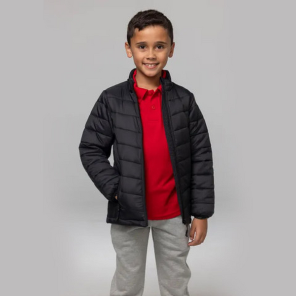 BOURKE Kids Lightweight Puffer Jacket AP-3522 Blank Clothing
