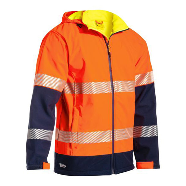 Bisley | Taped Hi Vis Ripstop Bonded Fleece Jacket