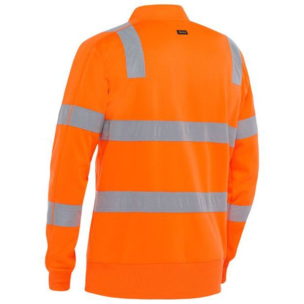 Bisley Taped hi Vis 1/4 Zip Pullover