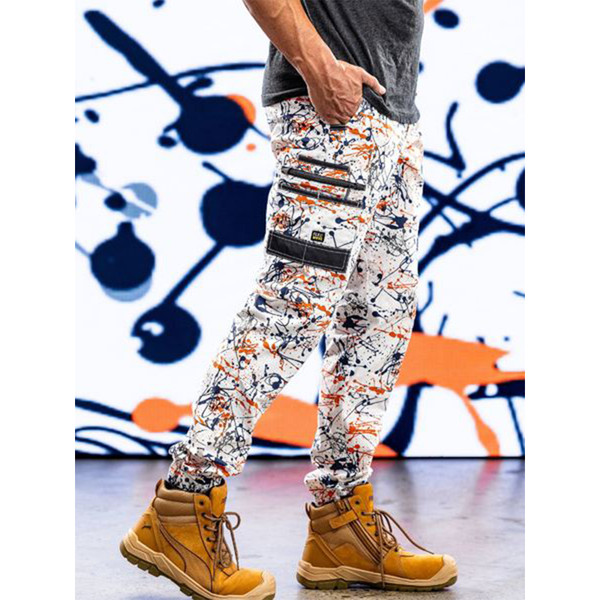 Bisley Mens Flex & Move Stretch Camo Cargo Pants
