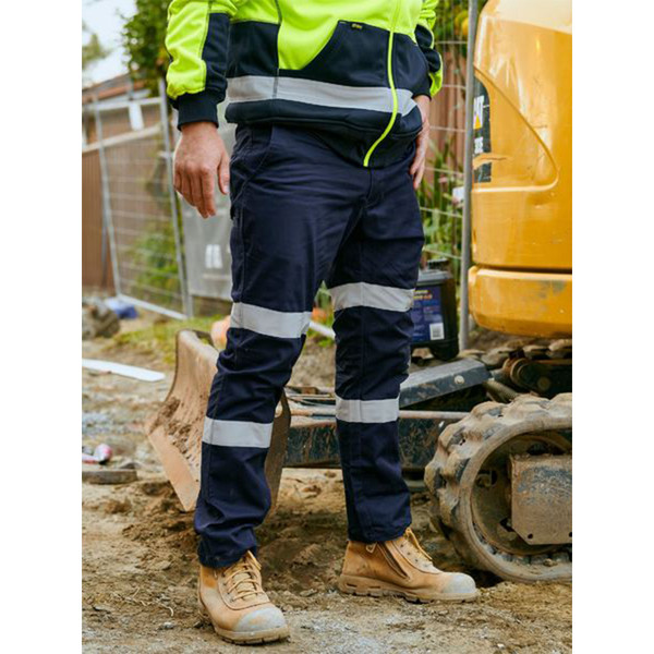 Bisley Taped Stretch Cotton Drill Cargo Pants