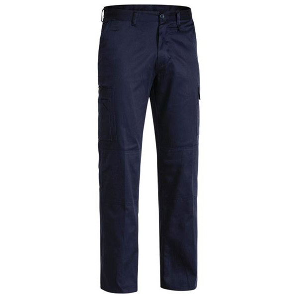 Bisley Mens Cotton Drill Cool Lightweight Work Pants