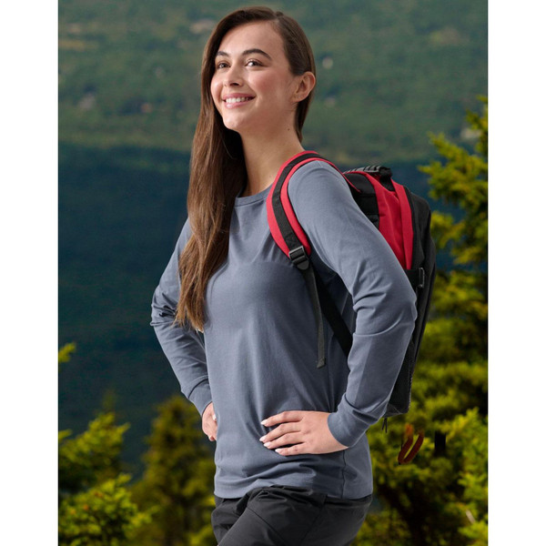 Ladies Premium Cotton Face Jersey Long Sleeve Tee